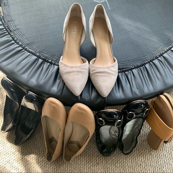 Lot of shoes: 5 pairs, neutral shoes, office shoes - Picture 7 of 8